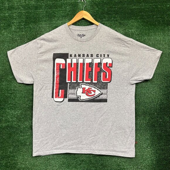 Kansas City Chiefs Logo T-Shirt Size Large - Picture 1 of 4